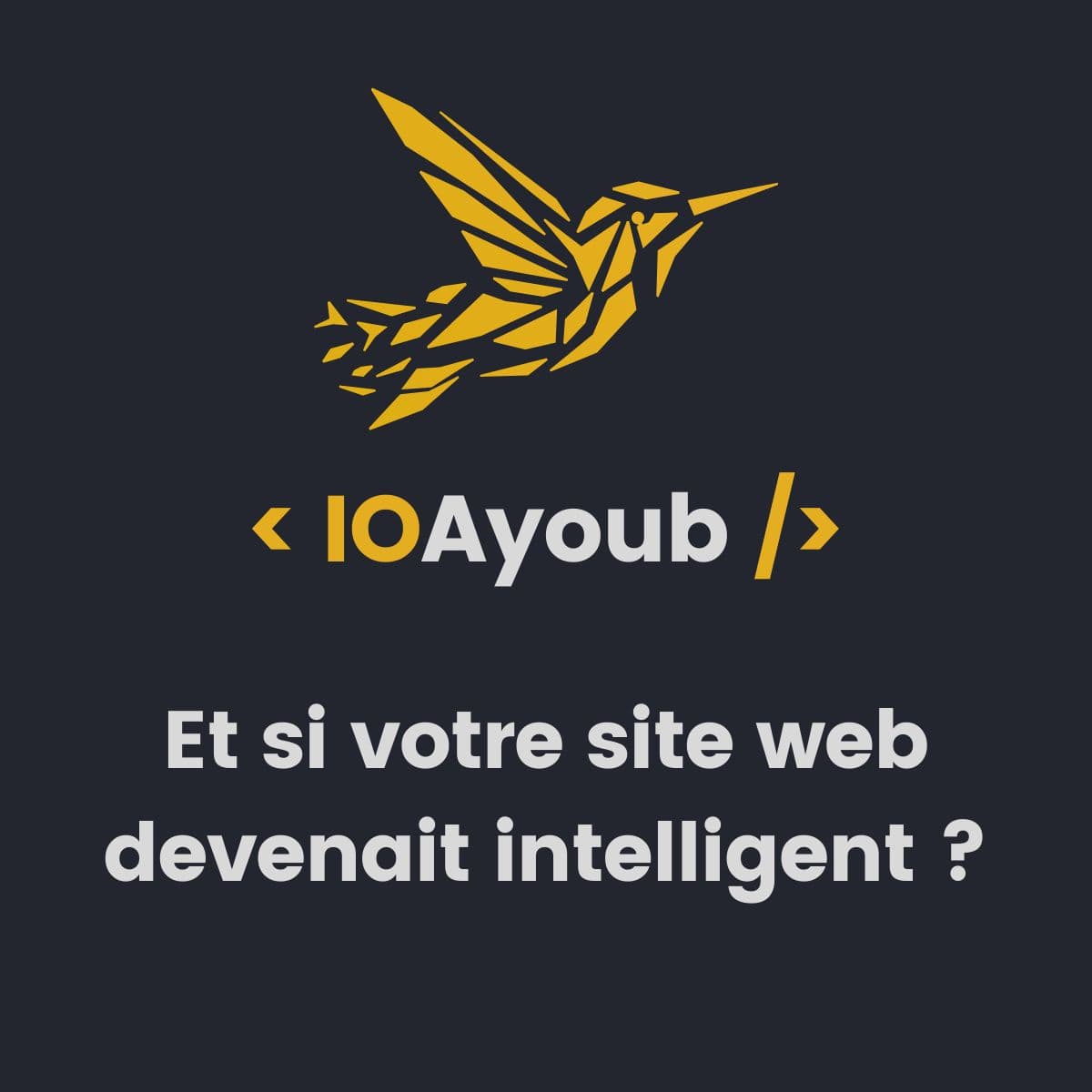 Votre site web intelligent